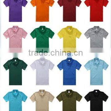 High quality blank short sleeve mens polo shirt 2015