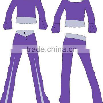 Long Sleeve Yoga Set for 2012 Year