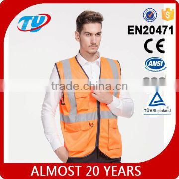 breath reflective safety workwear vest