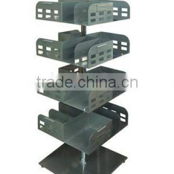 Book Store Book Shelf Revolving Display Stand photo-4