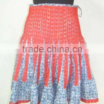 Pleated Cotton Skirt 2014