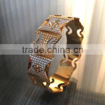 machine cut bangles,Pulseras De Plata Chapado,14 Quilates Chapado En Oro Pulseras,Brazaletes Semanario,