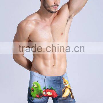 MGOO Hot Sale Cheap Price Custom Elastic Waistband Underwear 95 Cotton 5 Spandex 180g Boxer photo-3