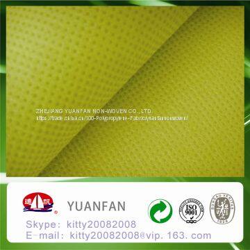 BSCI PASS, AZO free 100% PP Spun-Bonded Non-Woven Fabric