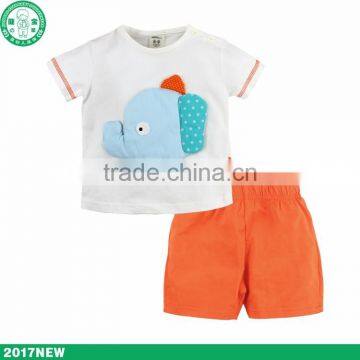 2017 Summer Fashion Kids Clothing Short Sleeve Baby Boy Clothing photo-5