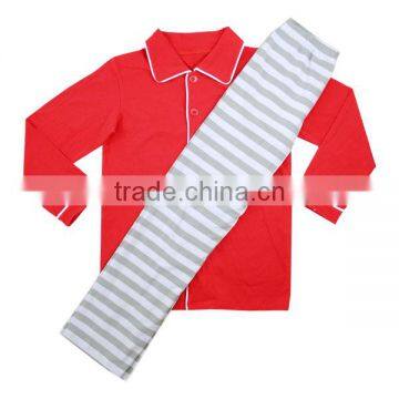 Unisex Children Clothing Sets Striped Kids Boutique Family Christmas Pajamas photo-6