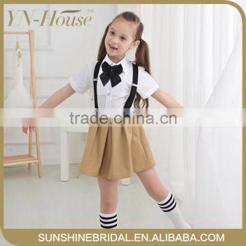 Wholesale school uniform design styles patterns, fashion school uniforms design