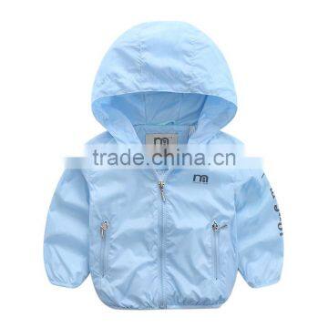 Solid color long sleeve boys jacket kids clothes children