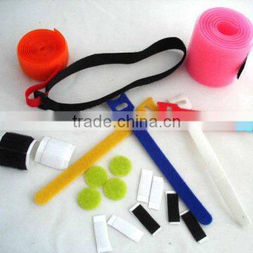 Customized Black Hook and Loop Adjustable Straps With Buckle photo-3