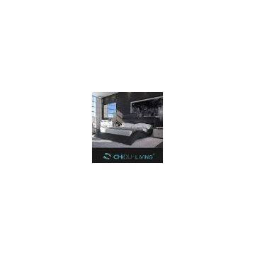 soft leather bed, modern soft bed, soft platform bed