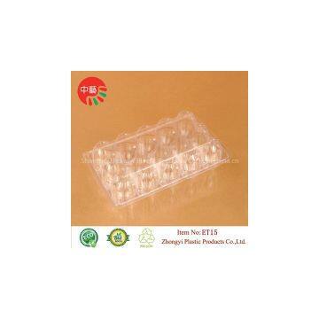 Clear Disposable Plastic Clamshell Egg Tray/box photo-3
