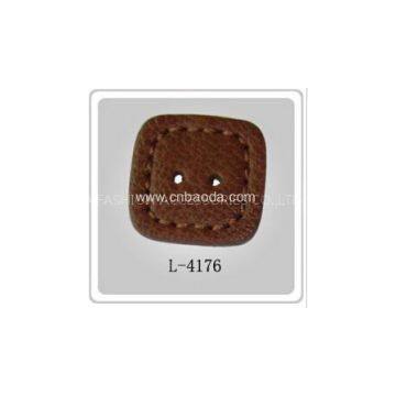 Square Upholstery Leather Covered Buttons for Sale