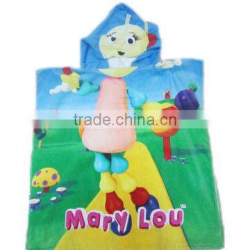 Kids hooded animal towels for beach