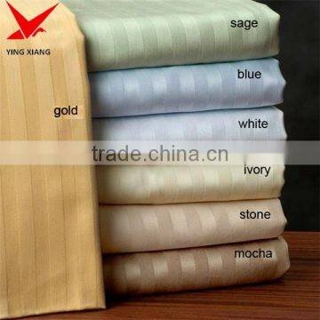 250T 3CM STRIPE COTTON COTTON FABRIC FOR BED SHEET