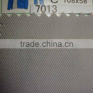 High Quality 100% Cotton 7x7 68x38 57/58" Twill Workwear Fabric photo-6