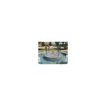 marble fountain