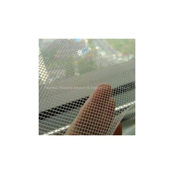 China supplier window screen fabric white