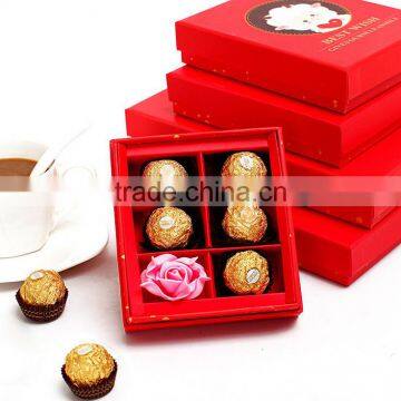 Dubaa High Quality Customized Chocolate Box/Chocolate Packaging Box/Chocolate Packaging