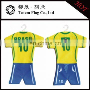 custom sublimation printing spandex polyester mini shirt, mini kits gifts