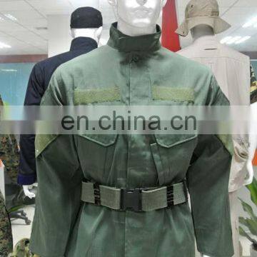 Olive Green Camouflage Army Combat Uniform photo-5