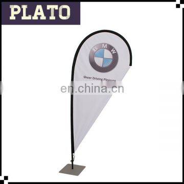 Beautiful shaped teardrop banner/outside advertising flag for sale