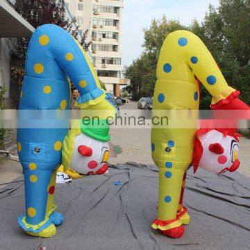Hot Sell Attactive Walking Down Cute Handstand Clown for Advertisement photo-4