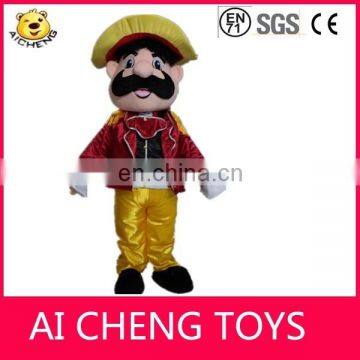 dongguan Plush Toy factory customize 2 meter Mascot Costume human doll