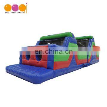 AOQI hot attractive kids obstacle course equipment/interactive inflatables