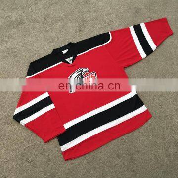 High Quality Custom Hockey Jersey Ice Hockey Shirts Away Chicago Blackhawks photo-6
