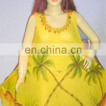 Latest Design Short Evening Dress Very Beautiful Dress Sun Dress Beach Dress Tie Dye Dress photo-1