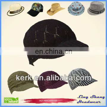 LSC52 Ningbo Lingshang 100% cotton Fashion design loe price sequin fedora hat