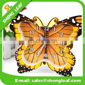 Three-dimensional Digital Butterfly Table Clock photo-3