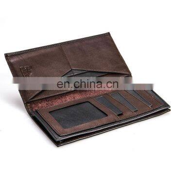 Cheap Price Human Business Young Man Genuine Leather Purse Wallet photo-4