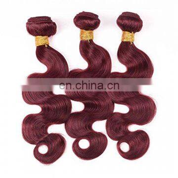 Best Virgin Hair Vendors Body Wave Burgundy 99J Ombre Human Hair photo-6