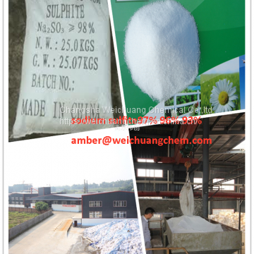 Manufacturer Supply Cheap Na2S2O3 Sodium Sulfite 97% 96% 93% Food/tech Grade CAS7757-83-7
