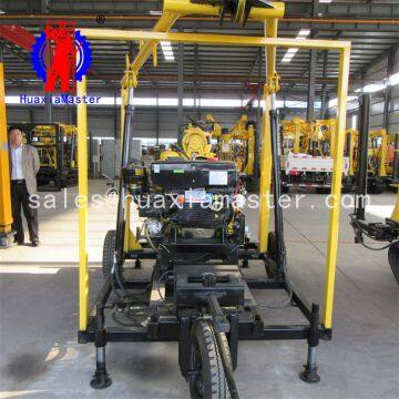 Cheap Hydraulic Diesel Type Portable Water Well Drilling Rigs for Sale photo-5