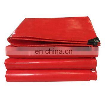 450G 18x18 waterproof polyvinyl chloride coating fabric fireproof pvc coated covers mould proof tarpaulins