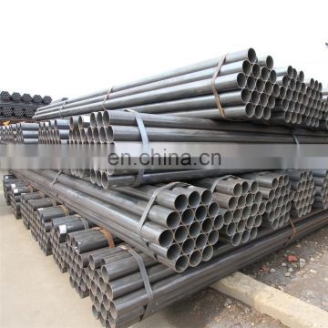 large diameter 2 inch erw black iron welded steel pipe for high frequency welding machine