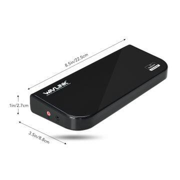 WAVLINK USB 3.0 Универсальная док-станция с двойным дисплеем photo-2
