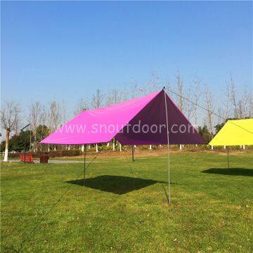 Polyester 10x10 Tarp Shelter Waterproof Camping Tarps