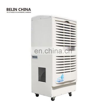 Refrigerant rotary compressor dehumidifier with wheels