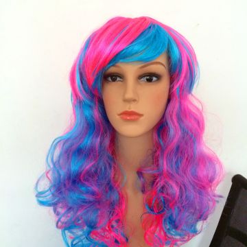 Cheap cosplay wig anime multi colors in stock