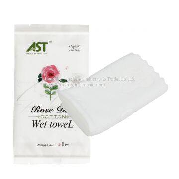 Disposable Microfiber and Cotton Wet Towel 6g,7g,8g,9g,10g photo-3