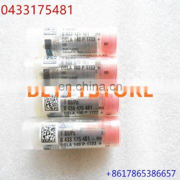 0433175481 common rail diesel fule injector nozzles DSLA140P1723 for 0445120123