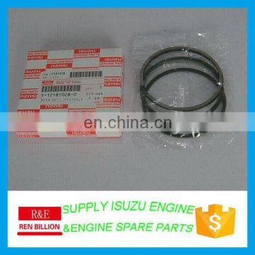 Supply 4HF1 engine piston ring for ISUZU plain end OEM:8970286910