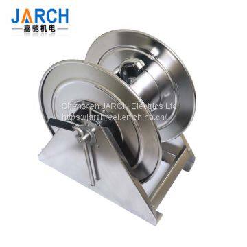 Stainless Steel Hand Crank Hose Reel