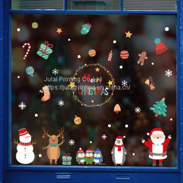 Christmas Static Cling Window Sticker Supplier