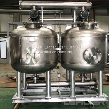 shallow sand filter water filter housing