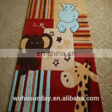 Hand tufted game design high quality kids rug with best price