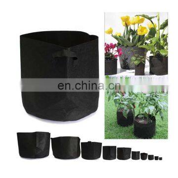1 3 5 10 15 20 Gallon Felt Grow Bag for Plant Pot Fabric Planter photo-7